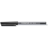 Staedtler Stick 430 Ballpens Medium Black Ink Box of 50