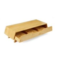 Bamboo Monitor Riser