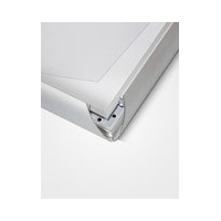 A2 Aluminium 25mm Snap Frame Silver EACH