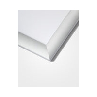 A4 Aluminium 25mm Snap Frame Silver EACH