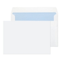 C6 White Plain 80gsm Self Seal Envelopes Box of 1000