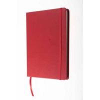 Collins A5 Legacy Ruled Notebook Red