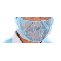 Pleated Beard Covers, Blue Case 1,000  30009