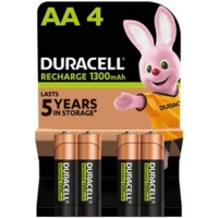 Duracell Rechargeable AA Batteries Pk4