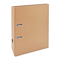 Kraft Lever Arch File, A4 100% Recycled Card, Single