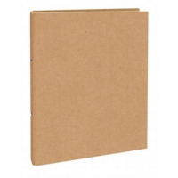 Kraft A4 2-Ring Binder SINGLE
