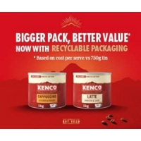 Kenco Cappuccino Instant Coffee 1KG Tin