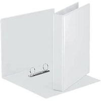 A5 Presentation 2-Ring 25mm Binder White SINGLE