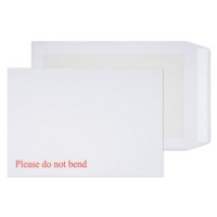 C4 Board Back White Envelopes Pack of 125