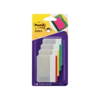 Post-it Durable Filing Tab Flat Pk24