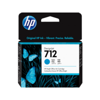 HP 3ED67A 712 Ink Cartridge Cyan 29ml
