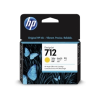 HP 3ED69A 712 Ink Cartridge Yellow 29ml