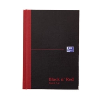 Black n Red A4 C/bound A-Z A6  Pack 5