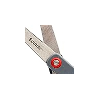 Scotch Precision Scissors 18cm Red/Grey