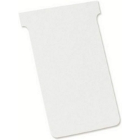 Nobo T-Cards A110 Size 3 White Pack of 100