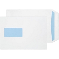C5 White Window 100gsm Peel and Seal Envelopes Box of 500