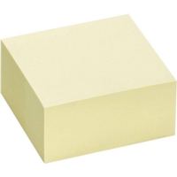 Yellow Sticky Note Cube Pad 75mm x 75mm