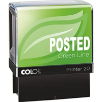 POSTED Word Self Inking Red Ink Stamp