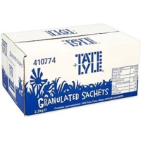 Tate & Lyle Granulated Sugar Sachets Box of 1000