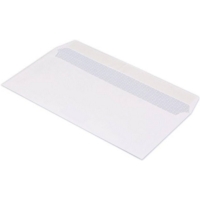 Economy DL White Plain Self Seal Envelopes Pack of 1,000