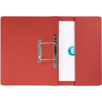 Elba Stratford Foolscap Spring Pocket File Bordeaux Box of 25