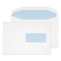 C5+ Mailing Machine White Window Envelopes Box of 500