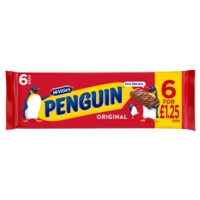 Penquin Biscuit Bars 12 sleeves of 6 biscuits Penquin Biscuit Bars 12 sleeves of 6 biscuits