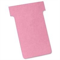 Nobo T-Cards A50 Size 2 Pink Pack of 100