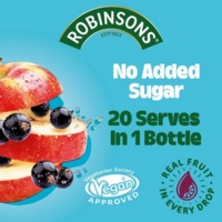 Robinson Apple & Blackcurrant Squash Juice 1L Bottle