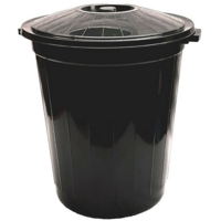 Outdoor Dustbin with Lid 70 Litre