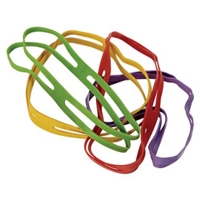 Assorted Colours X-Bands 100g