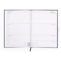 A4 Academic Week to View Diary Navy Blue 2026-2027