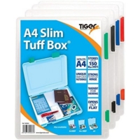 A4 Document Box with Handle 20mm Capacity SINGLE