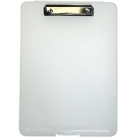 A4 Clear Clipboard Document Storage File SINGLE