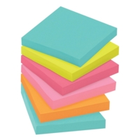 Post-it Super Sticky Miami 76mm x 76mm Notes Pack of 6