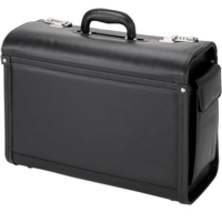 Alassio Pilot Faux Leather Case Black SINGLE