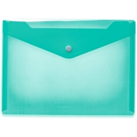 A5 Stud Popper Assorted Colour Wallets Pack of 5
