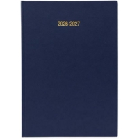 A4 Academic Week to View Diary Navy Blue 2026-2027