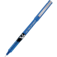 Pilot V5 Hi-Techpoint Rollerball Pen Blue Box of 12