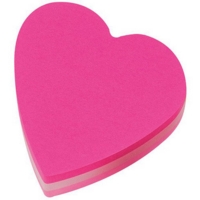 Post-It Note Cube Pink Hearts 225 Sheets