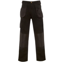 Blackrock Workman Trousers Black, Waist 30" Short Leg