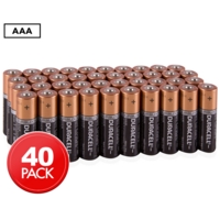 Duracell Alkaline Batteries AA Tub PK40