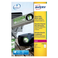 Avery L7068-20 Laser Label White 2/Sheet