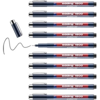 Edding 1800 Profipen 0.1 Black Pk10