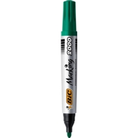 Bic 2000 Permanent Marker Bullet  Pack 4 Assorted