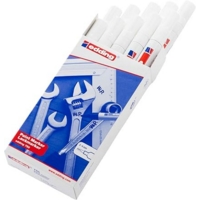 Edding 750 Paint Marker 2-4mm Bullet White Box of 10