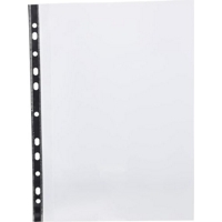 A4 Professional Punched Pockets Pack of 25