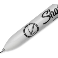 Sharpie Retractable Permanent Black Fine Markers Box of 12