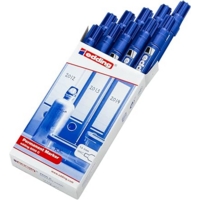 Edding 2000c Permanent Blue Markers Box of 10
