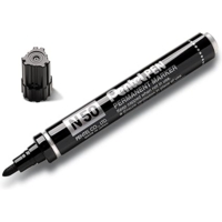 Pentel N50 Bullet Waterproof Black SINGLE Marker